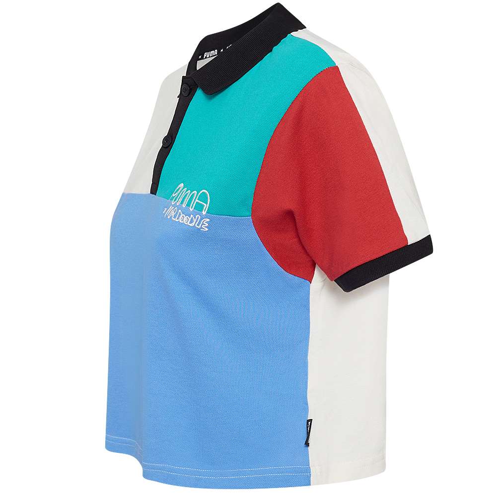 PUMA x MR DOODLE Damen Polo-Shirt 530660-75