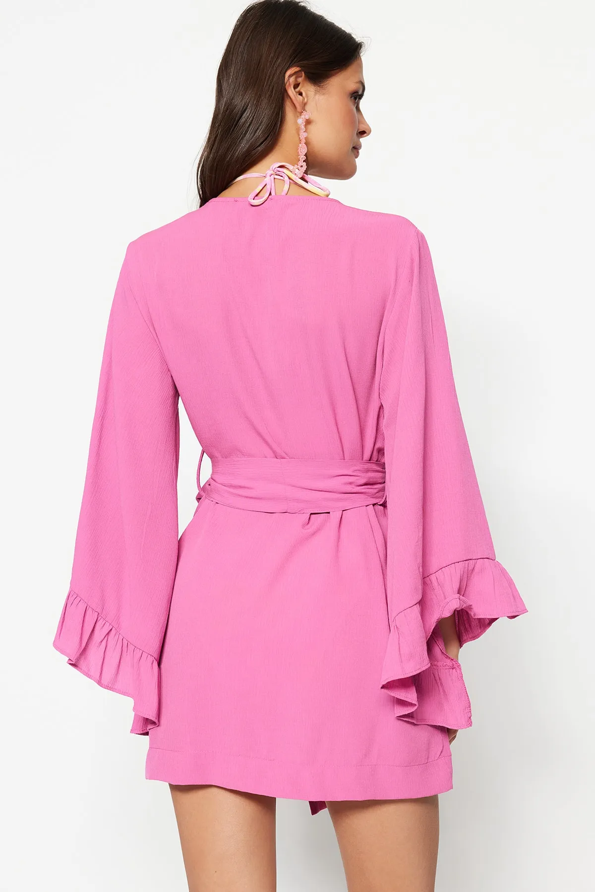 Trendyol Collection  Kimono & Kaftan - Rosa - Relaxed Fit