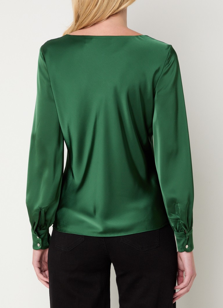 Tunică din satin Ralph Lauren