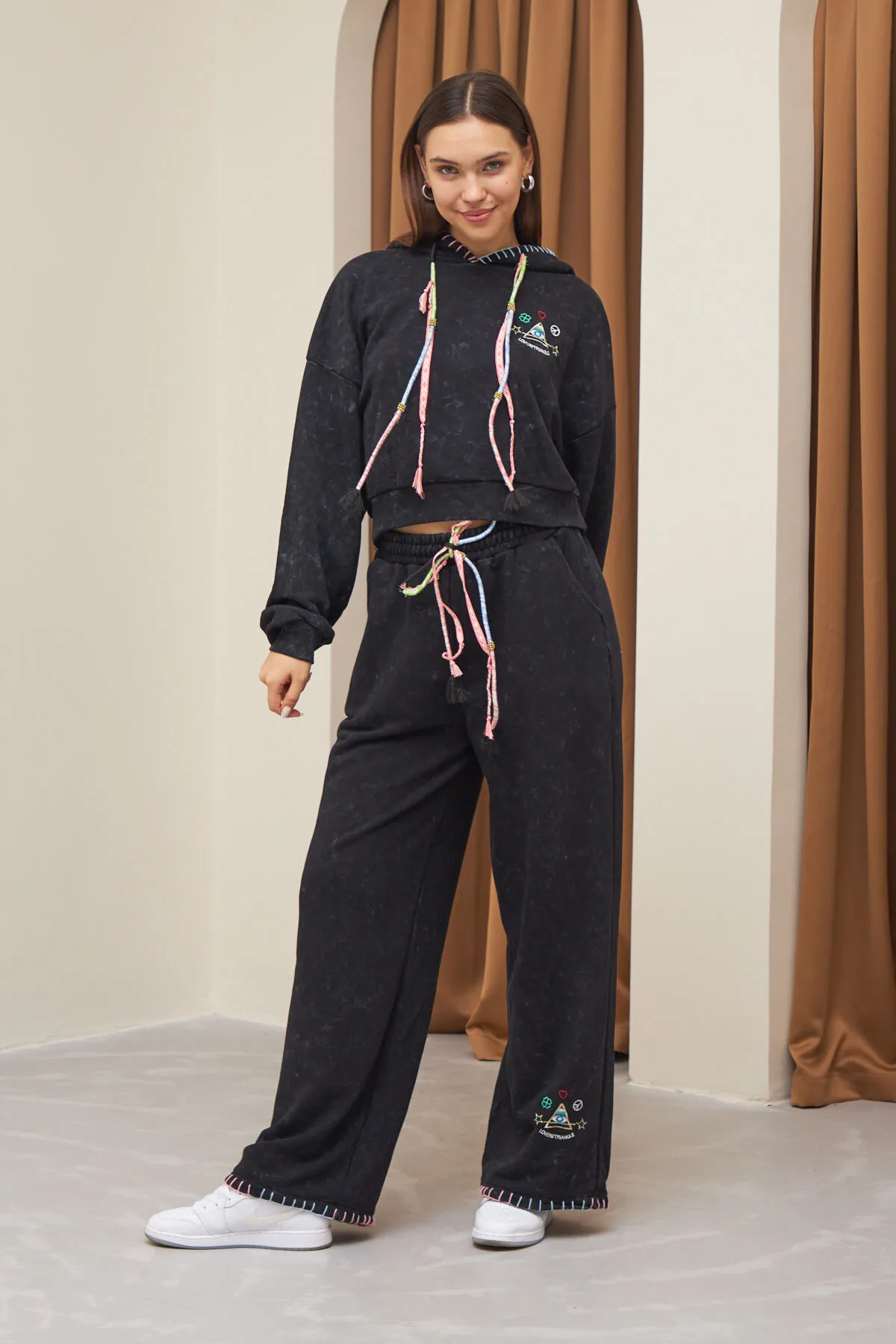 Laluvia  Zweiteiler - Grau - Regular Fit