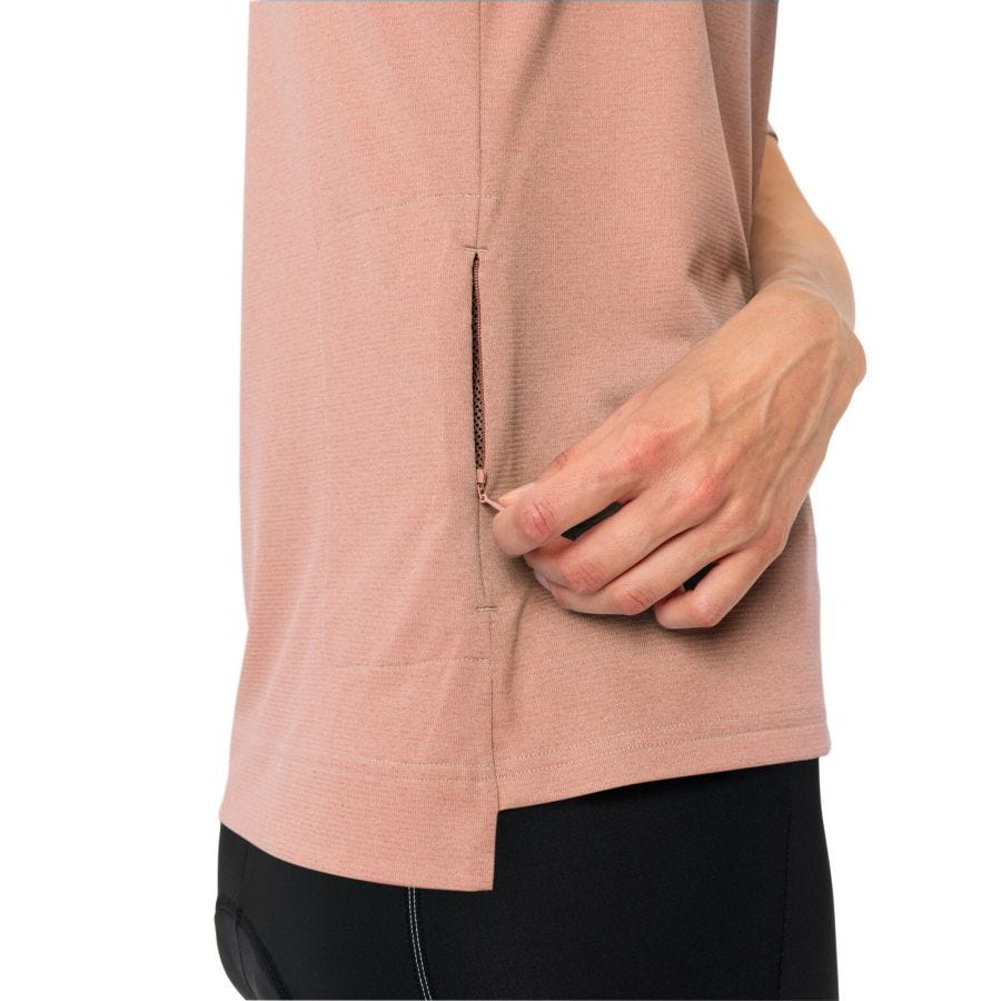 Tremalzo Q-Zip Fahrrad Shirt Damen