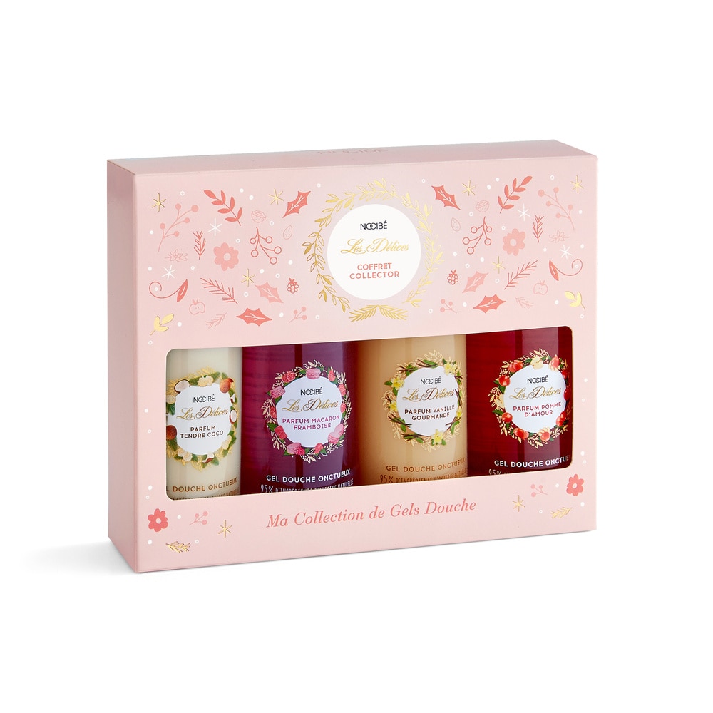 Nocibé Les Délices - Ma Collection de Gels Douche Coffret 4 gels douche