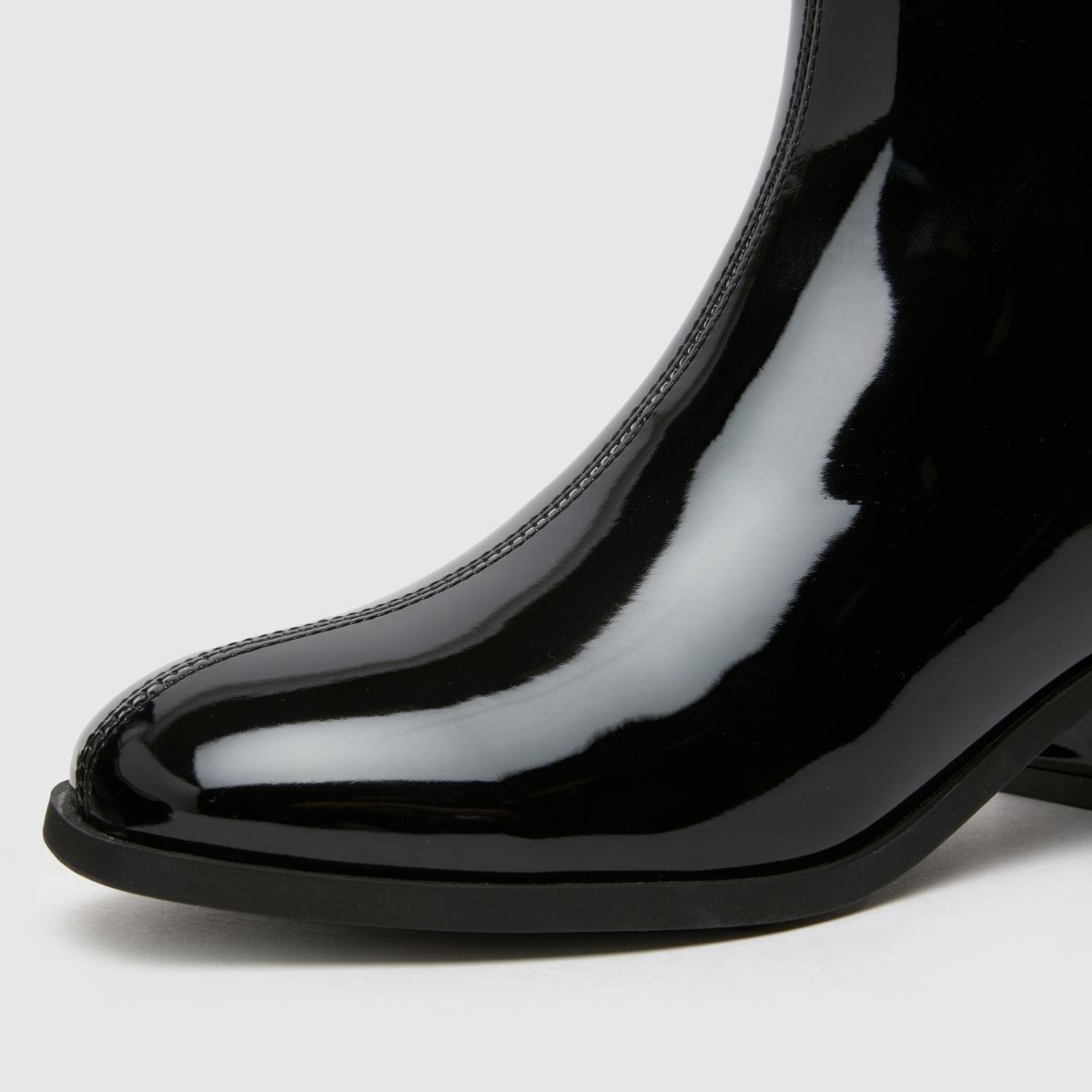 Schuh svarta Carla klackstövlar för flickor och ungdomar