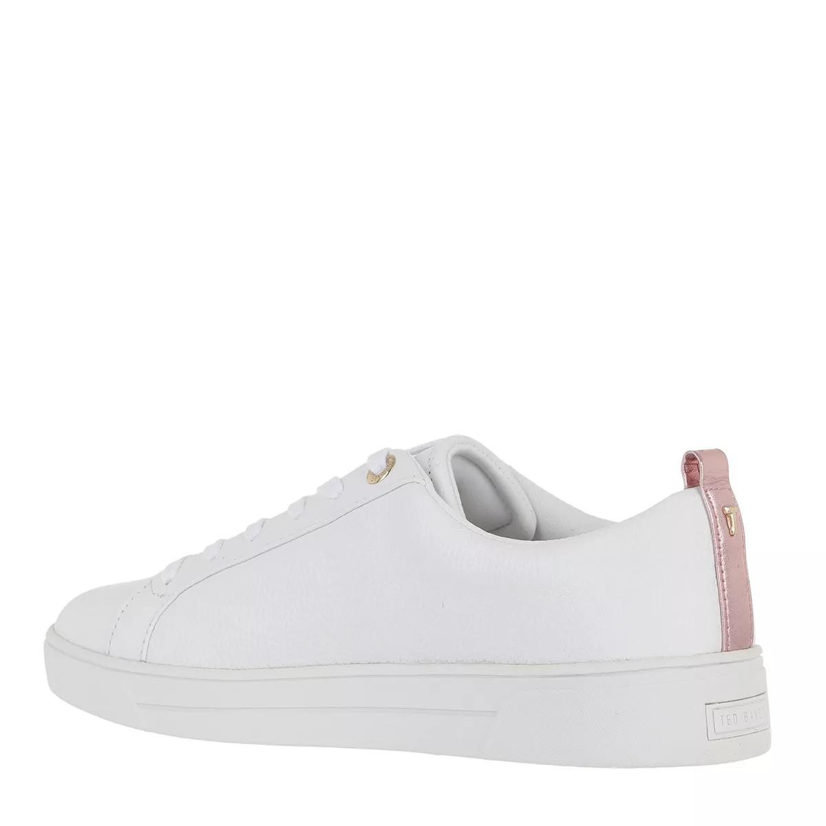 TED BAKER Freizeit Schnürer weiss Low-Top Sneaker