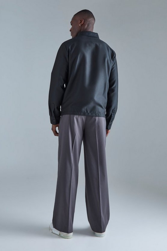 Kastiges Jacquard Overshirt