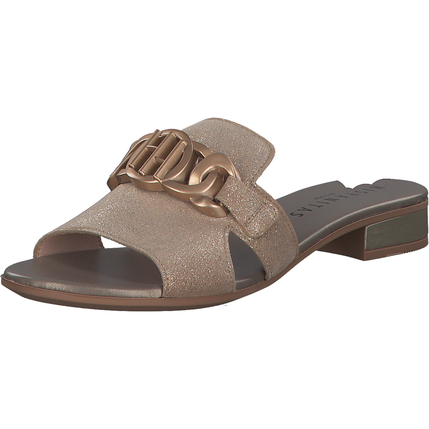 Hispanitas Schuhe Lena HV243268, Plateau-Pantoletten, Damen, Braun