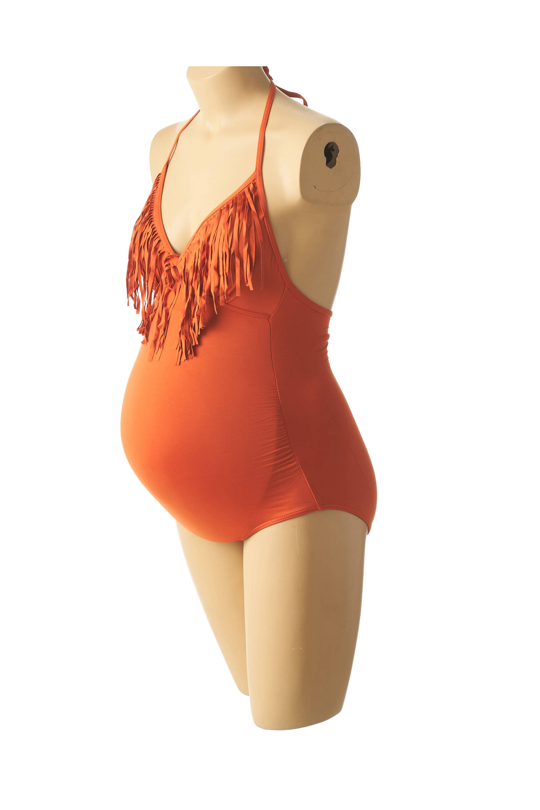 Cache Coeur Maillots2bain Maternite Femme couleur marron