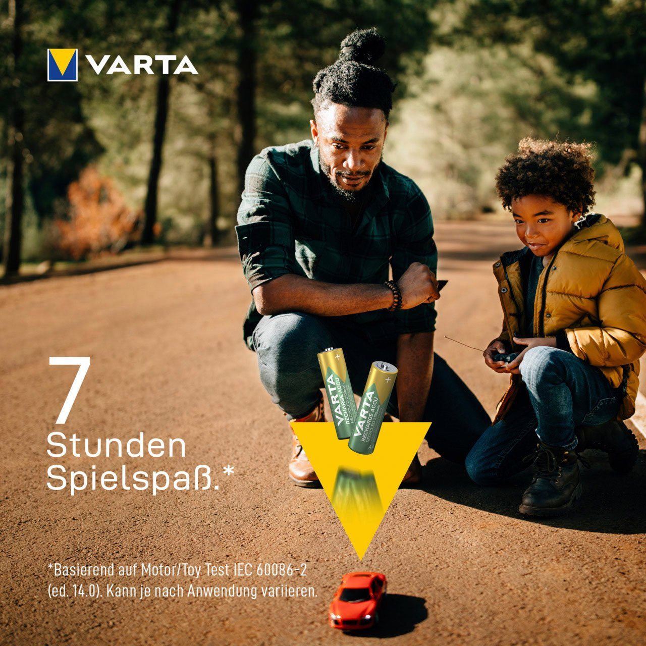 VARTA wiederaufladbare Akkus Akku Mignon 2100 mAh (1,2 V, 4 St), VARTA Recharge Accu Recycled wiederaufladbar