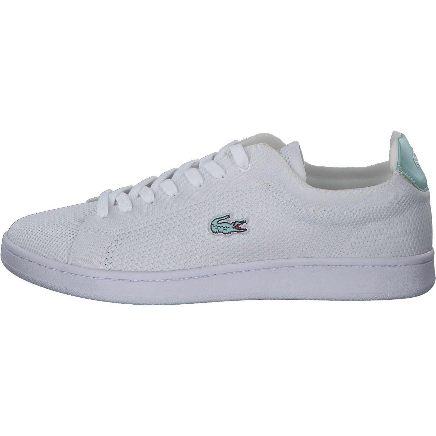 Lacoste Carnaby Piquee 45SFA0021, Schnürschuhe, Damen, white/turqoise