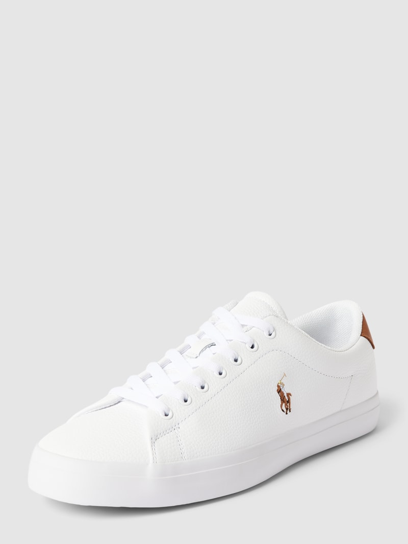 Sneaker mit Label-Stitching Modell 'LONGWOOD' in weiß