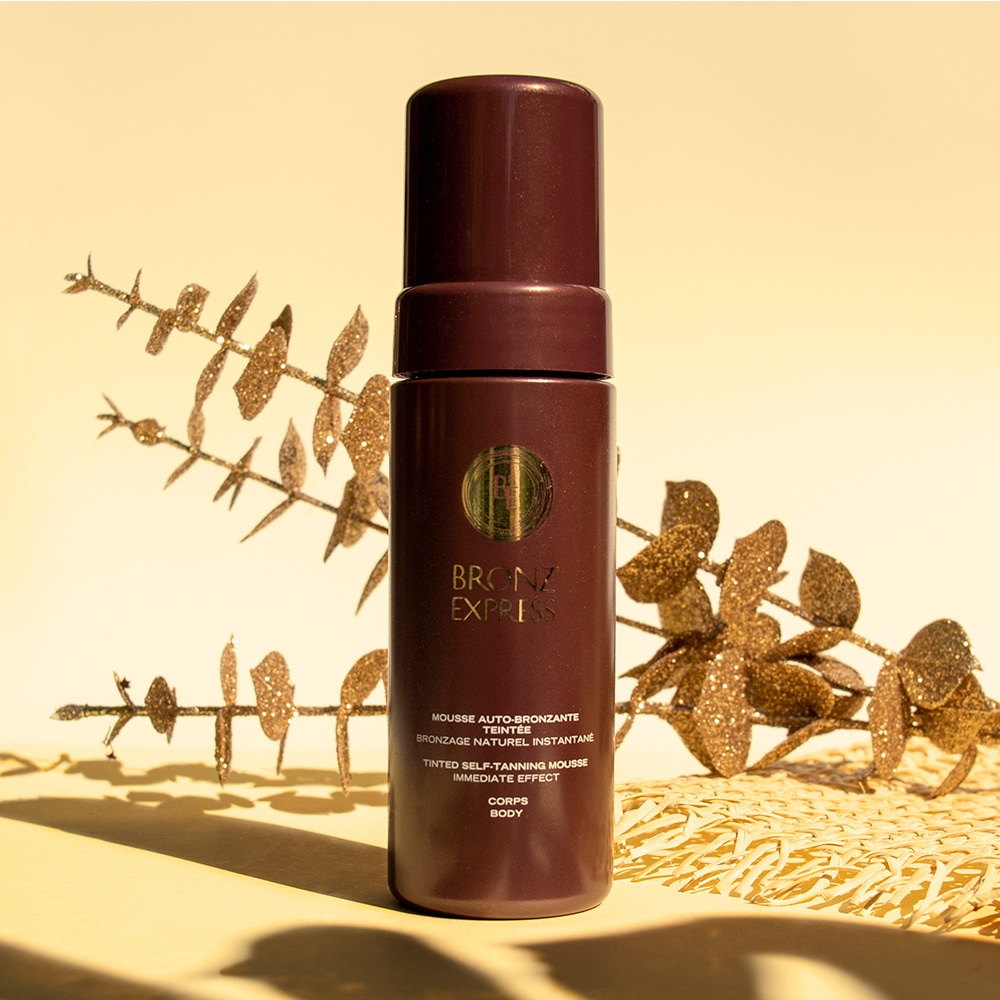 Bronz'express Mousse Auto-Bronzante Teintée Auto-bronzant teinté corps