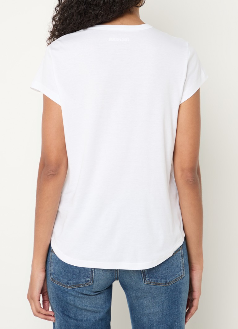 Tricou cu imprimeu Woop de la Zadig&Voltaire