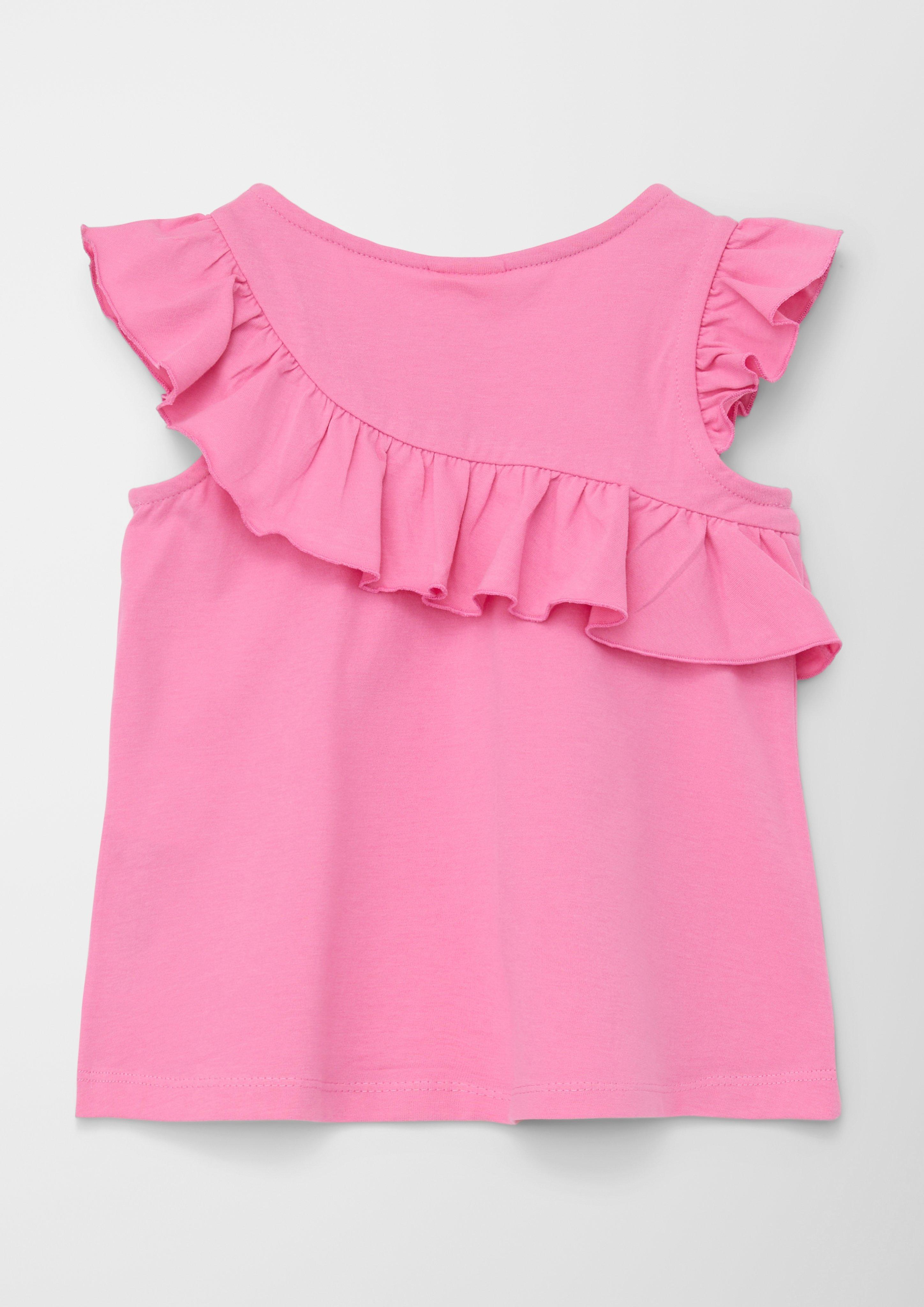 T-Shirt mit Volants  2130400-4419
