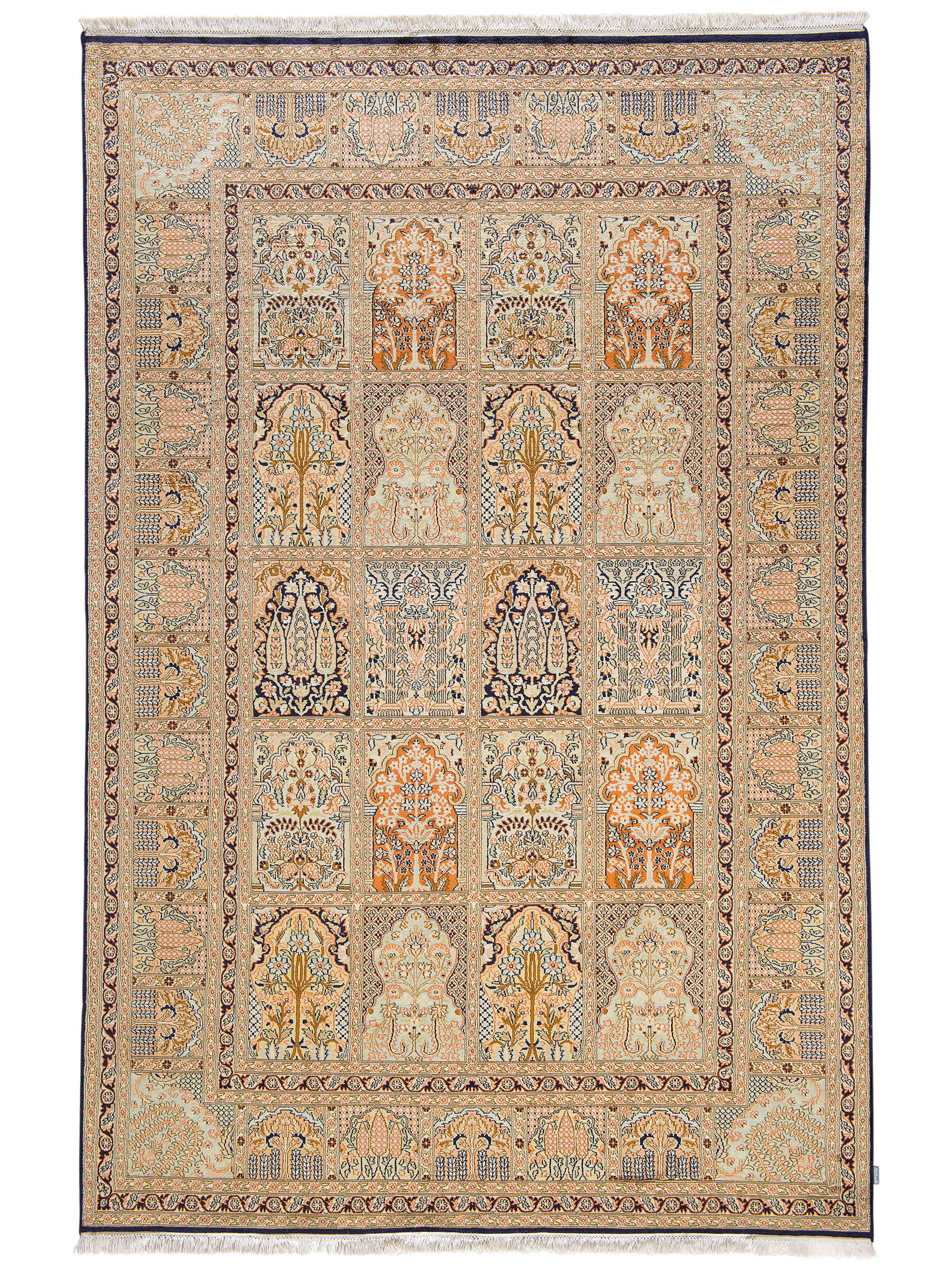 Kaschmir Seide 18/18 ca. 171 x 260 cm, Unikat / Einzelstück