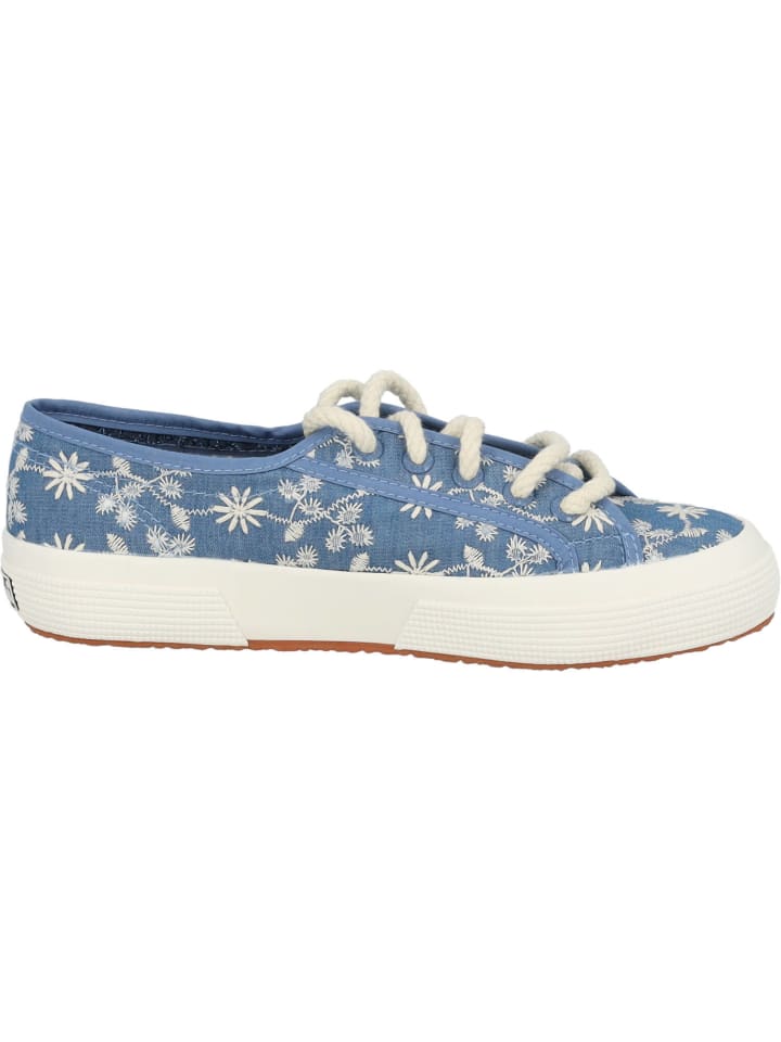 Superga Schnürschuhe in blue indaco-favorio günstig kaufen