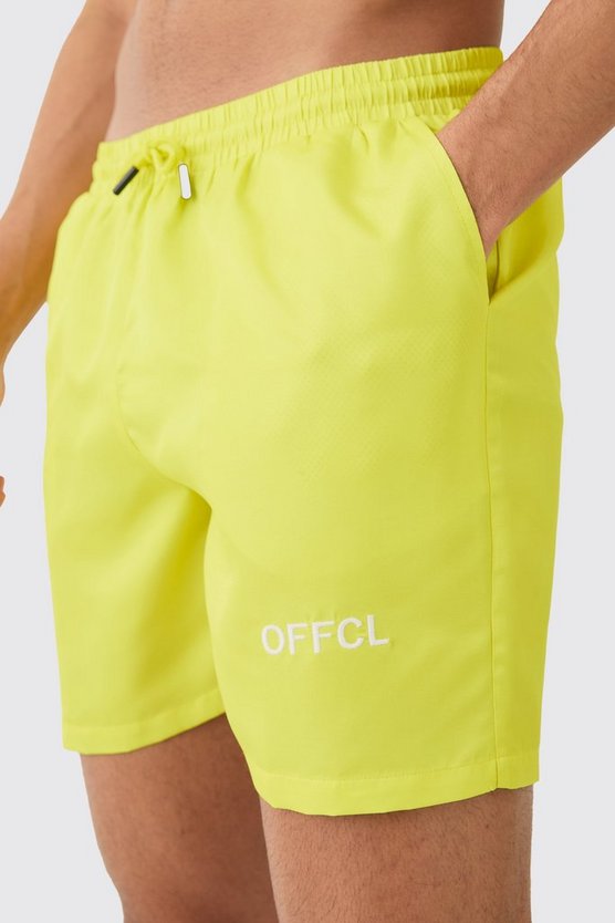 Mittellange Ofcl Badehose