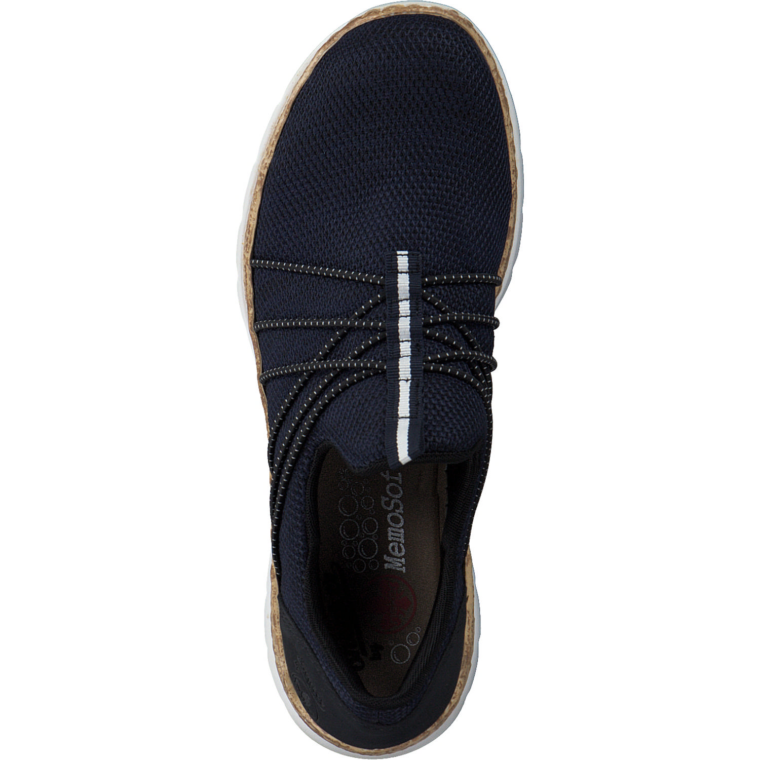 Rieker N42K1, Sneakers Low, Damen, marine/pazifik