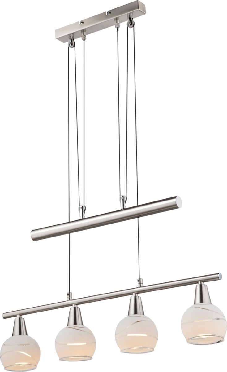 Globo 4-flg LED Pendelleuchte Elliott