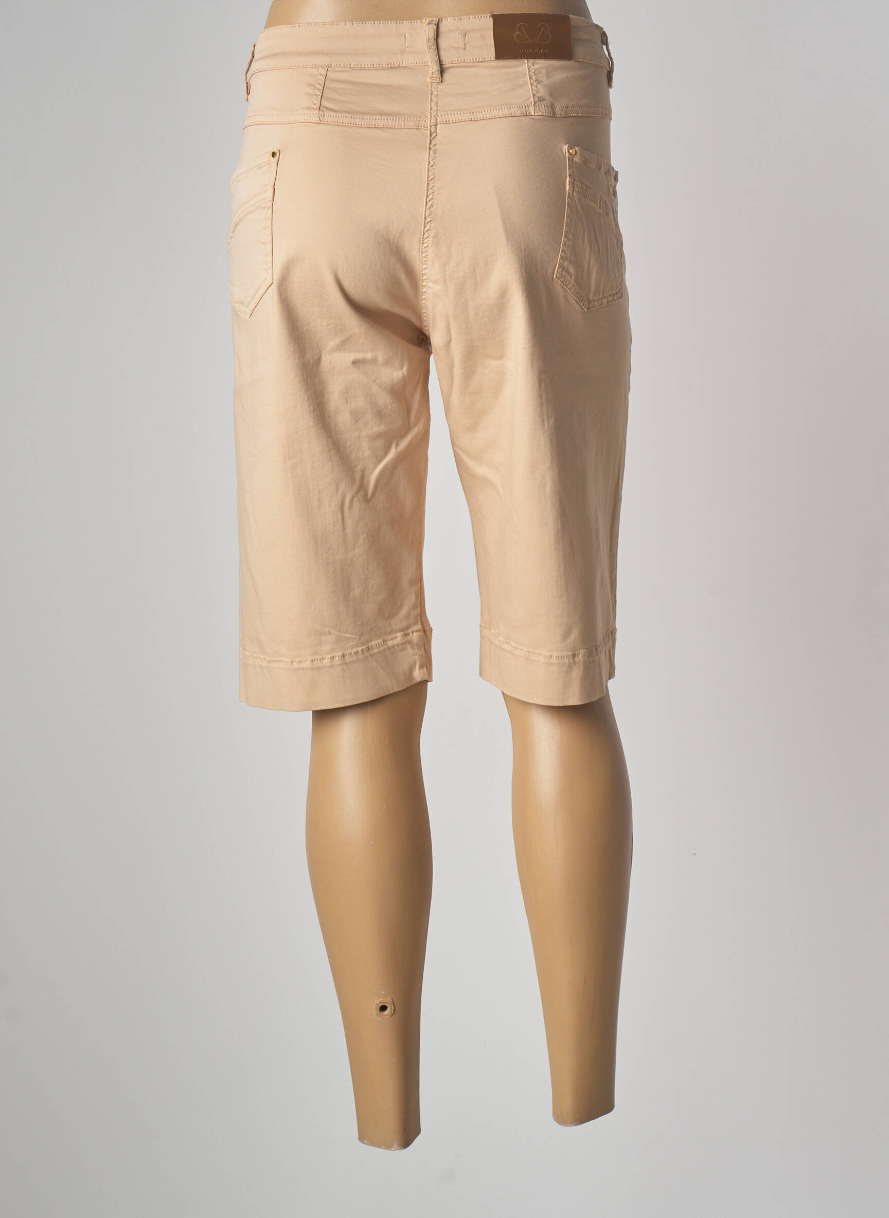 Paul Brial Bermudas Femme couleur beige