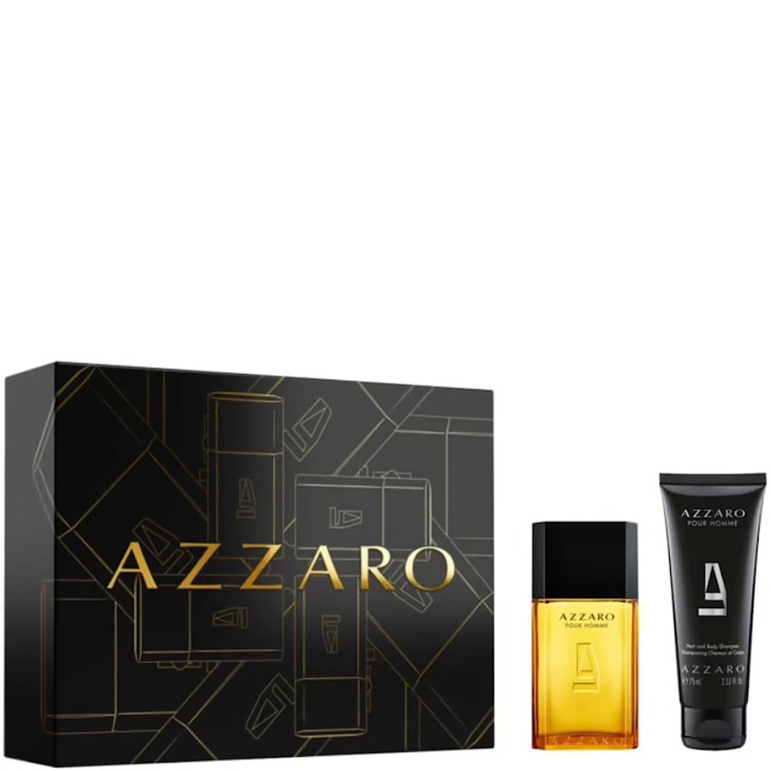 Azzaro Azzaro pour Homme Coffret Eau de Toilette 50 ml + Shampooing Cheveux & Corps 75 ml