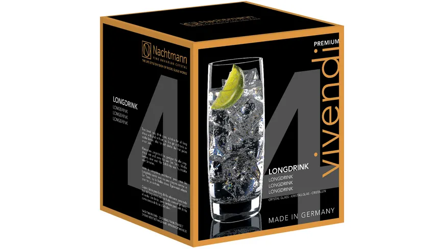 NACHTMANN Longdrinkbecher Vivendi im Geschenkkarton 4-tlg.