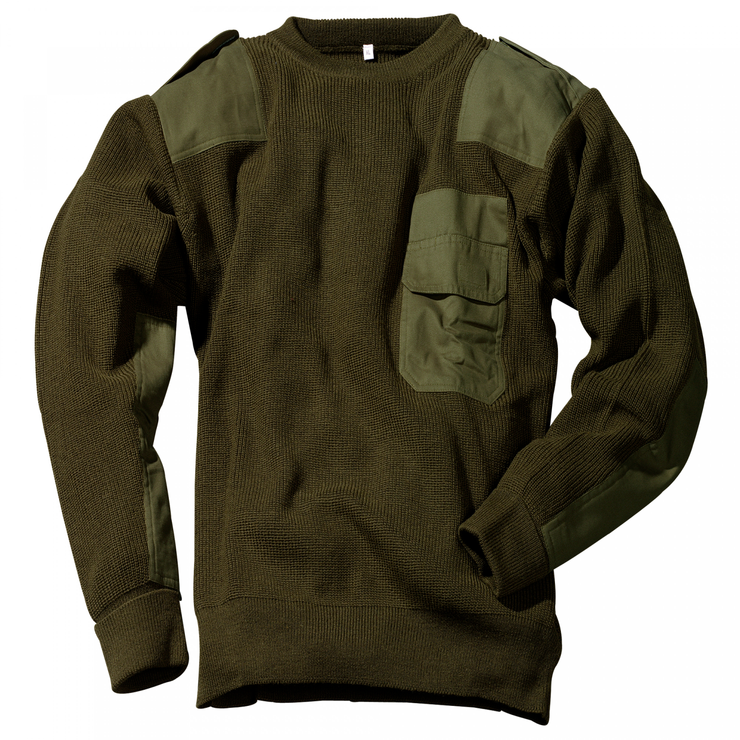 Herren Bundeswehr-Pullover (mit Brusttasche)