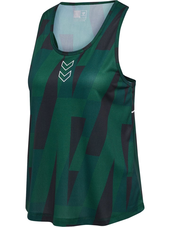 Hummel Hummel T-Shirt Hmlcourt Damen in RAIN FOREST günstig kaufen XS