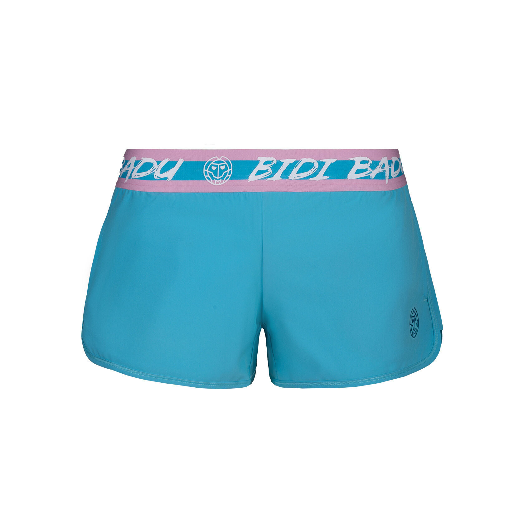 Tiida Tech 2in1 Shorts Damen - Türkis, Weiß