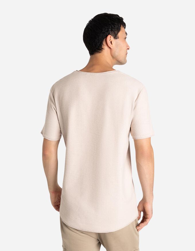 T-Shirt - Gerollte Abschlüsse