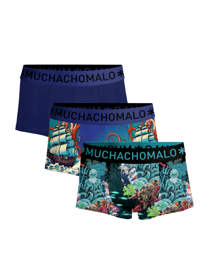 Muchachomalo 3er-Set: Boxershort in Mehrfarbig - für Herren günstig kaufen