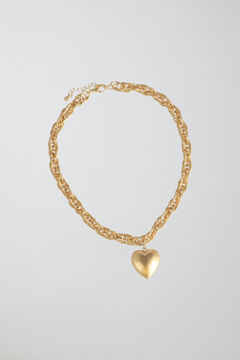 Chain heart necklace