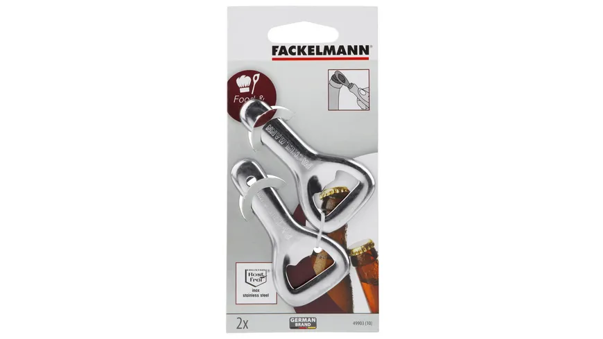 FACKELMANN Kapselheber INOX