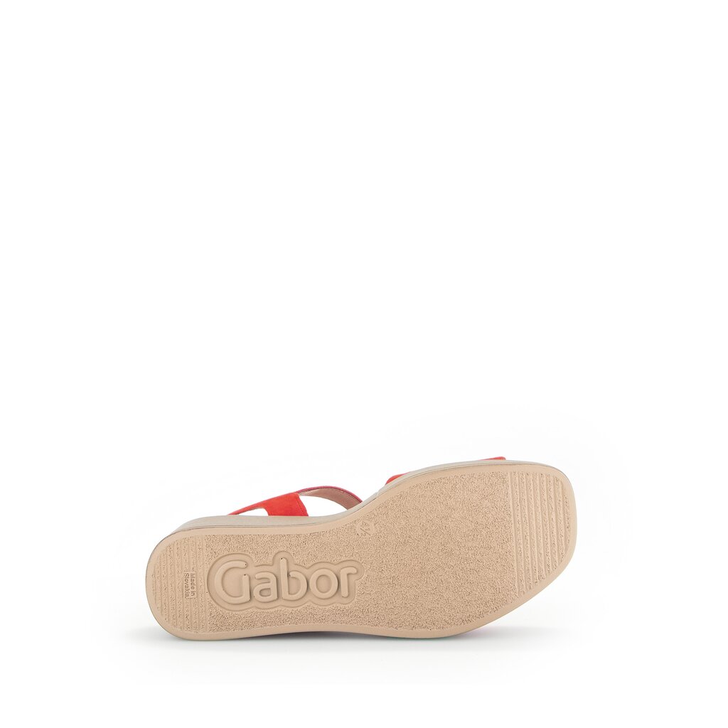 Gabor fashion Plateau Sandale orange