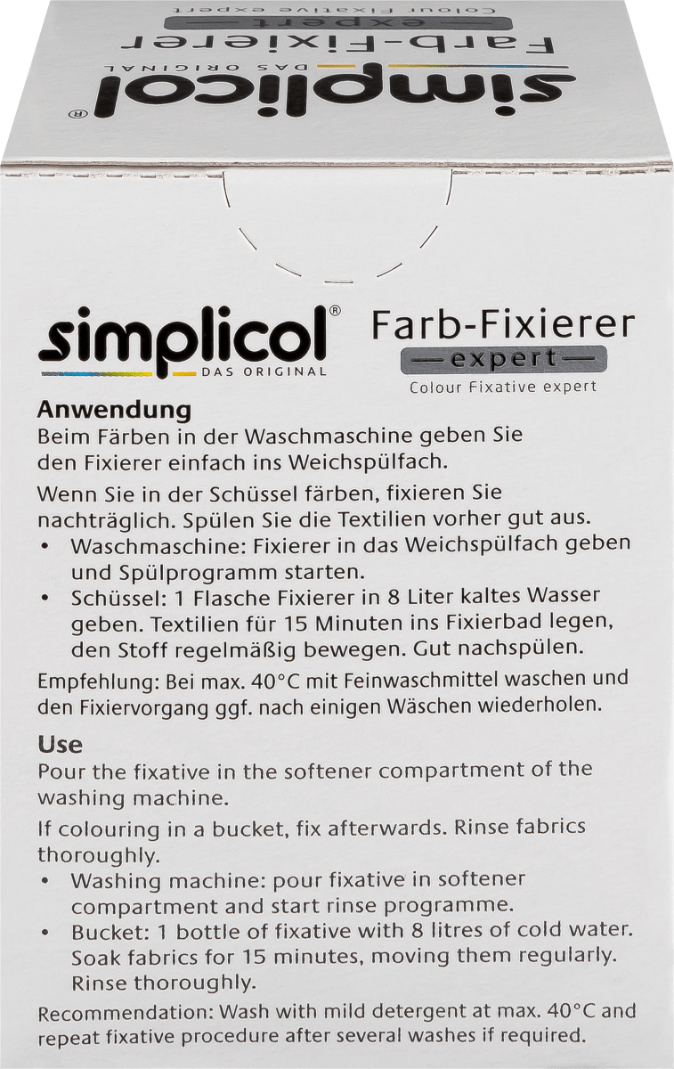 Farbfixierer für Textilfarbe expert, 1 St