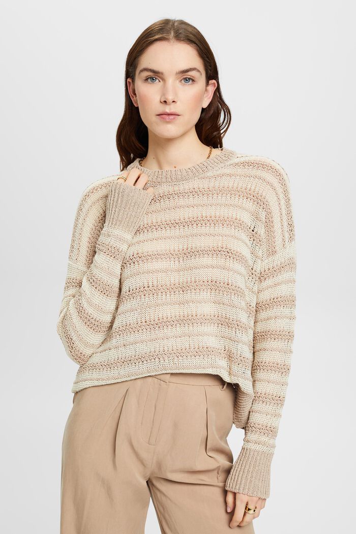 Pullover aus Garnmix mit Glitzereffekt