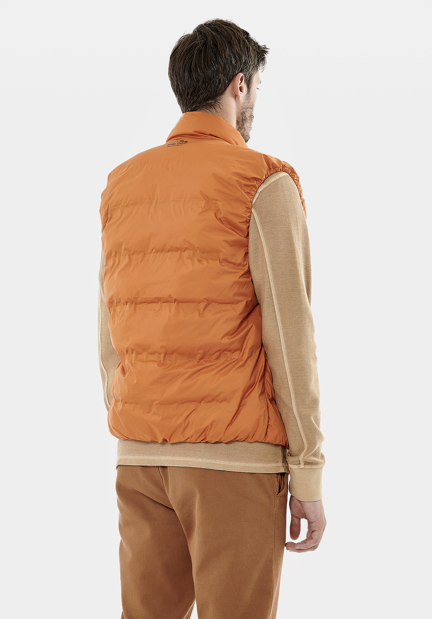 MYLO   Doudoune orange homme