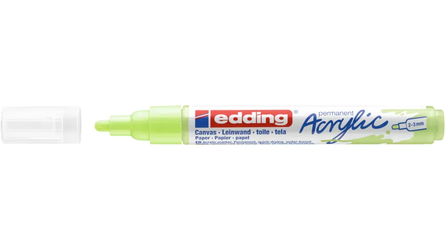 edding Acrylmarker 5100 medium pastellgrün pastellgrün
