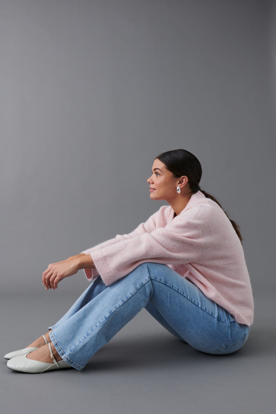 Low waist bootcut jeans