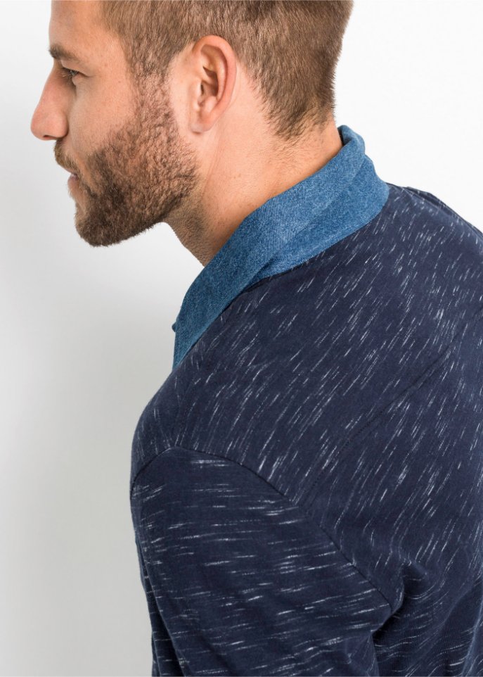 Poloshirt, Langarm