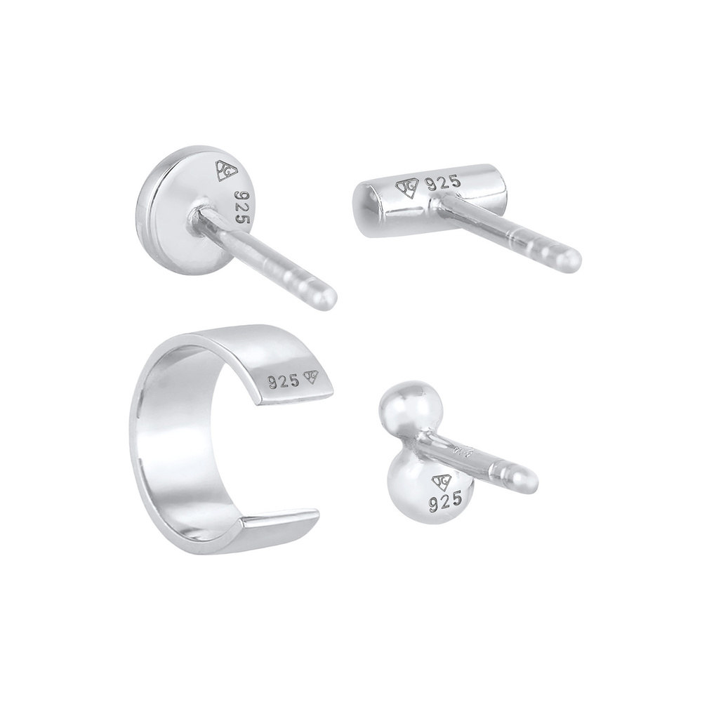Elli Elli Boucles d'Oreilles Ensemble de clous d'oreilles pour femmes Basic Trend Blog Boucles d'oreilles