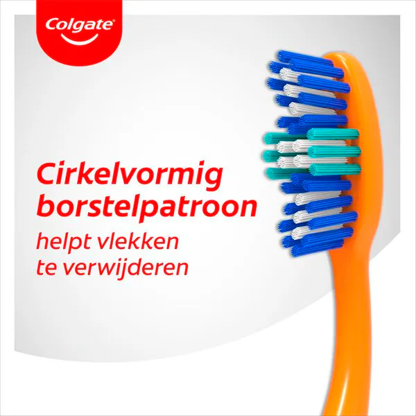 Colgate Triple Action keskikokoiset hammasharjat 4 kpl