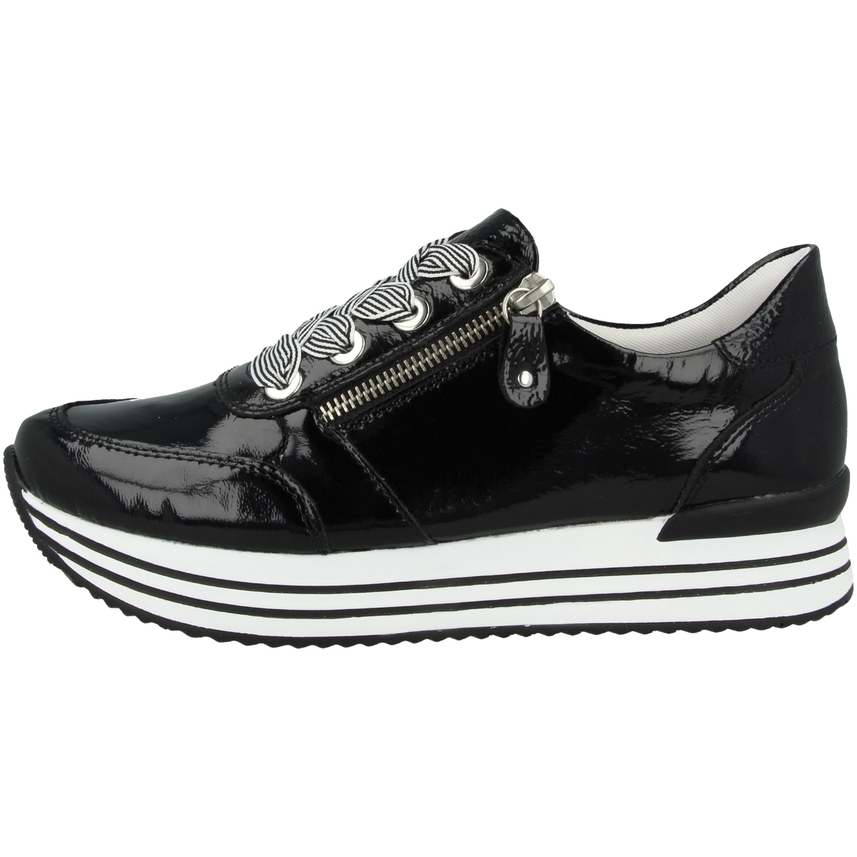 Remonte D1302 Sneaker Low schwarz