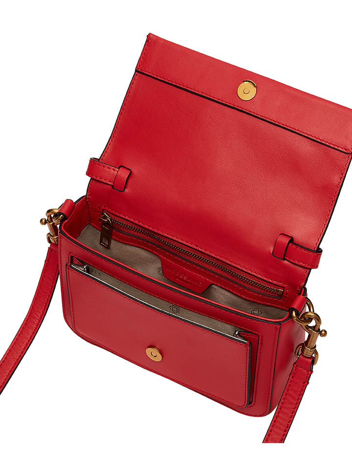 LIEBESKIND BERLIN Leder-Umhängetasche in Rot - (B)19 x (H)13 x (T)6 cm günstig kaufen onesize