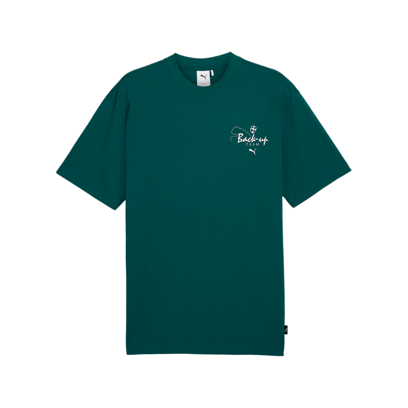 PUMA Graphics Back Up Team T-Shirt Grün F43