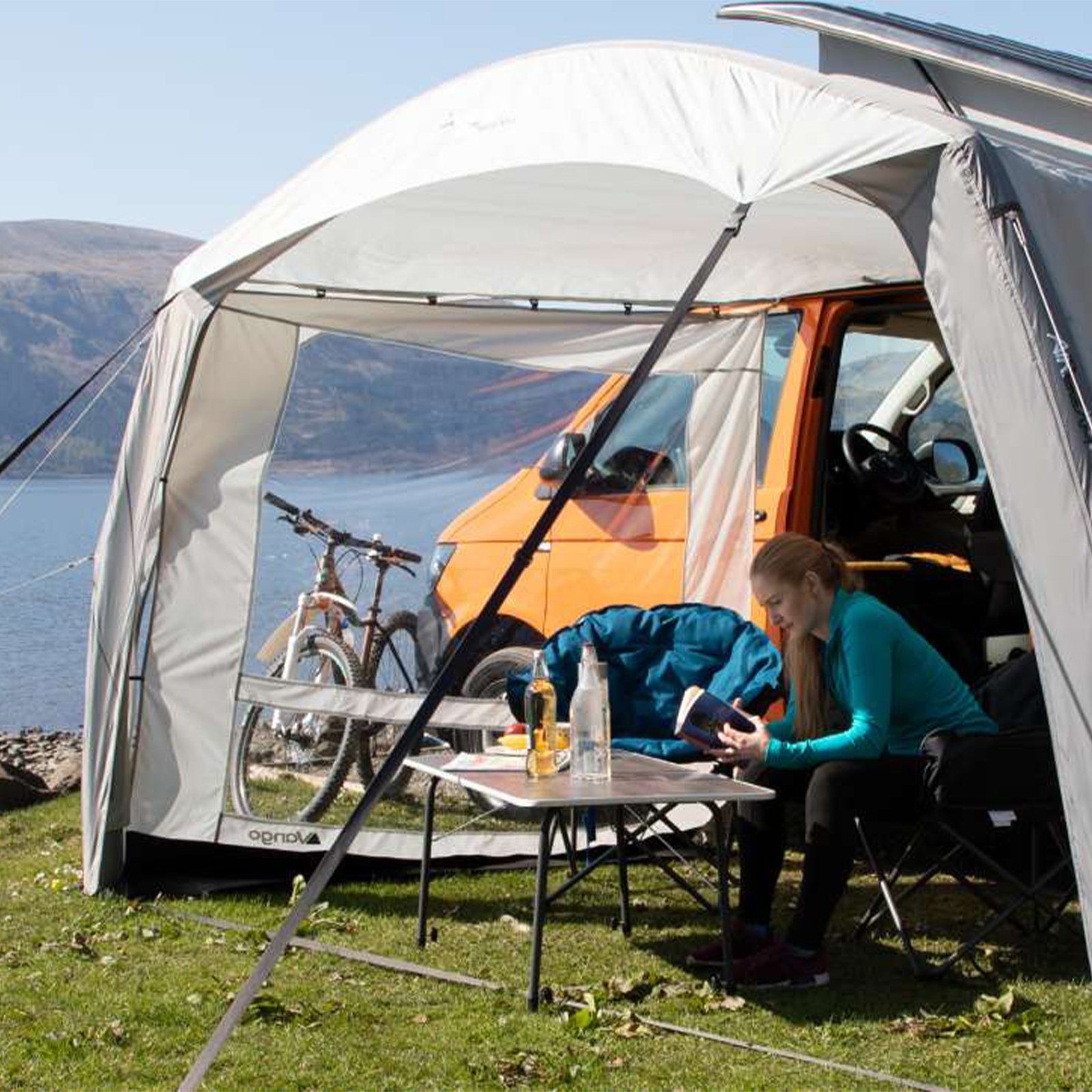 Vango Vorzelt Caravan Sonnensegel Air Beam Wohn, Wagen Mobil Markise Vordach Keder 3,5 m