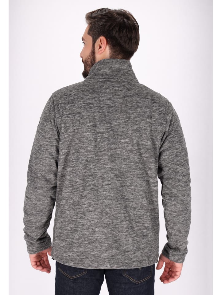 Schmuddelwedda Fleecejacke in Grau Melange günstig kaufen XL