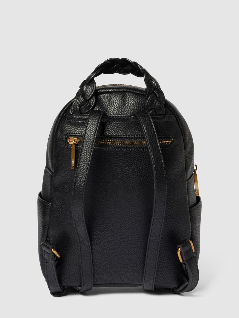 Rucksack mit Strukturmuster Modell 'Arizona' in schwarz