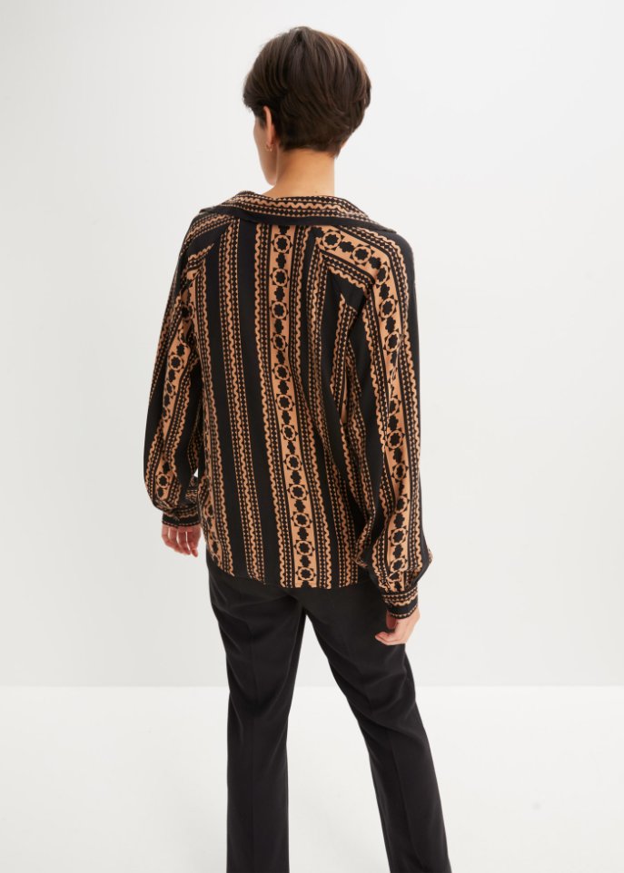 Bluse mit Kragen