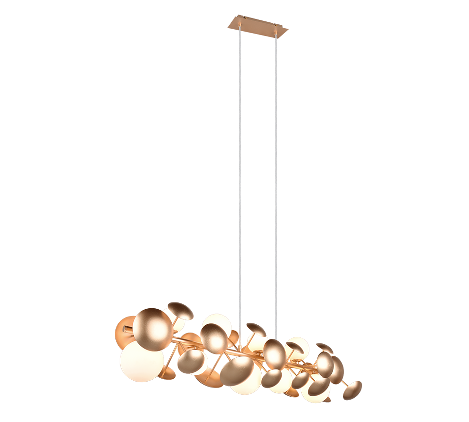 TRIO 10-flg AGL Pendellampe Bubble