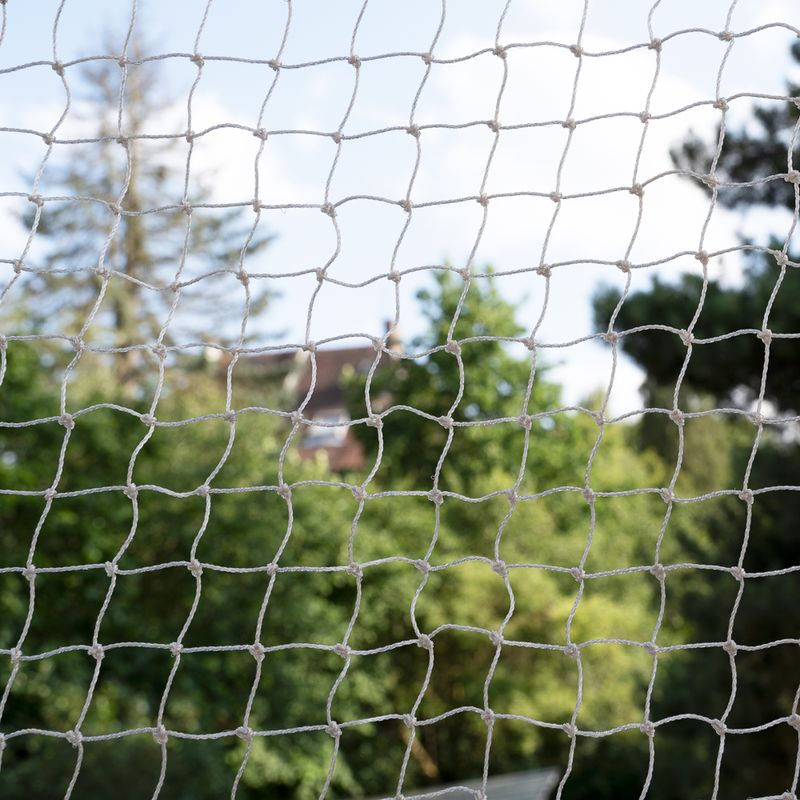 TIAKI Katzenschutznetz mit Drahtverstärkung, hellgrau | bitiba %